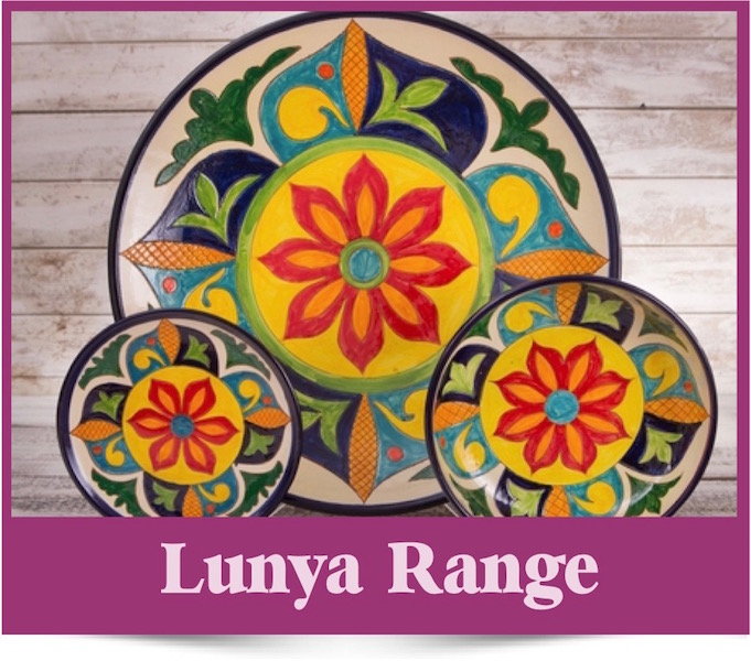 Lunya range of Spanish Ceramics from Brambles Deli Kirkcudbright