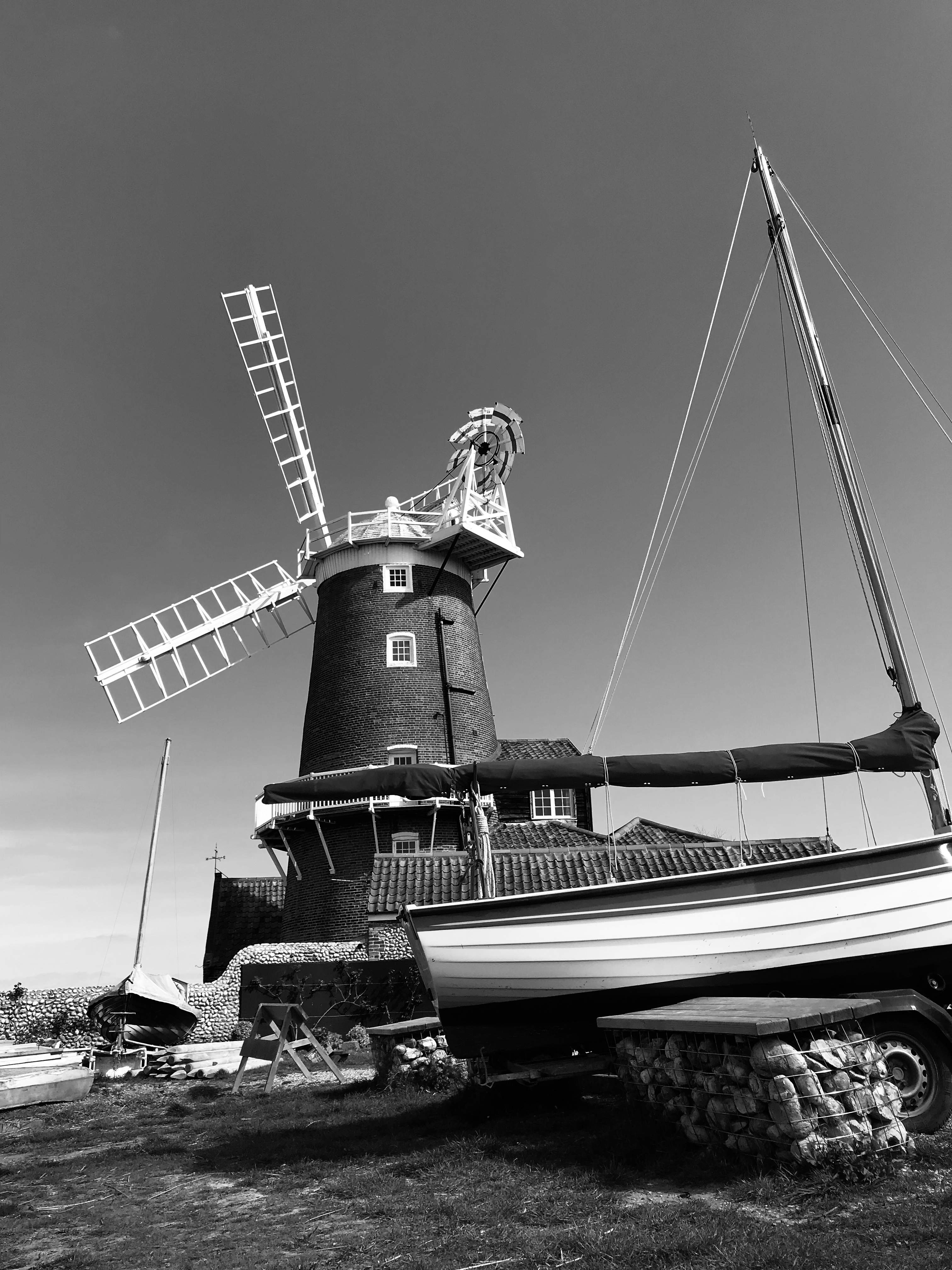 Cley Windmill at Cley Next the Sea, Norfolk, UK
