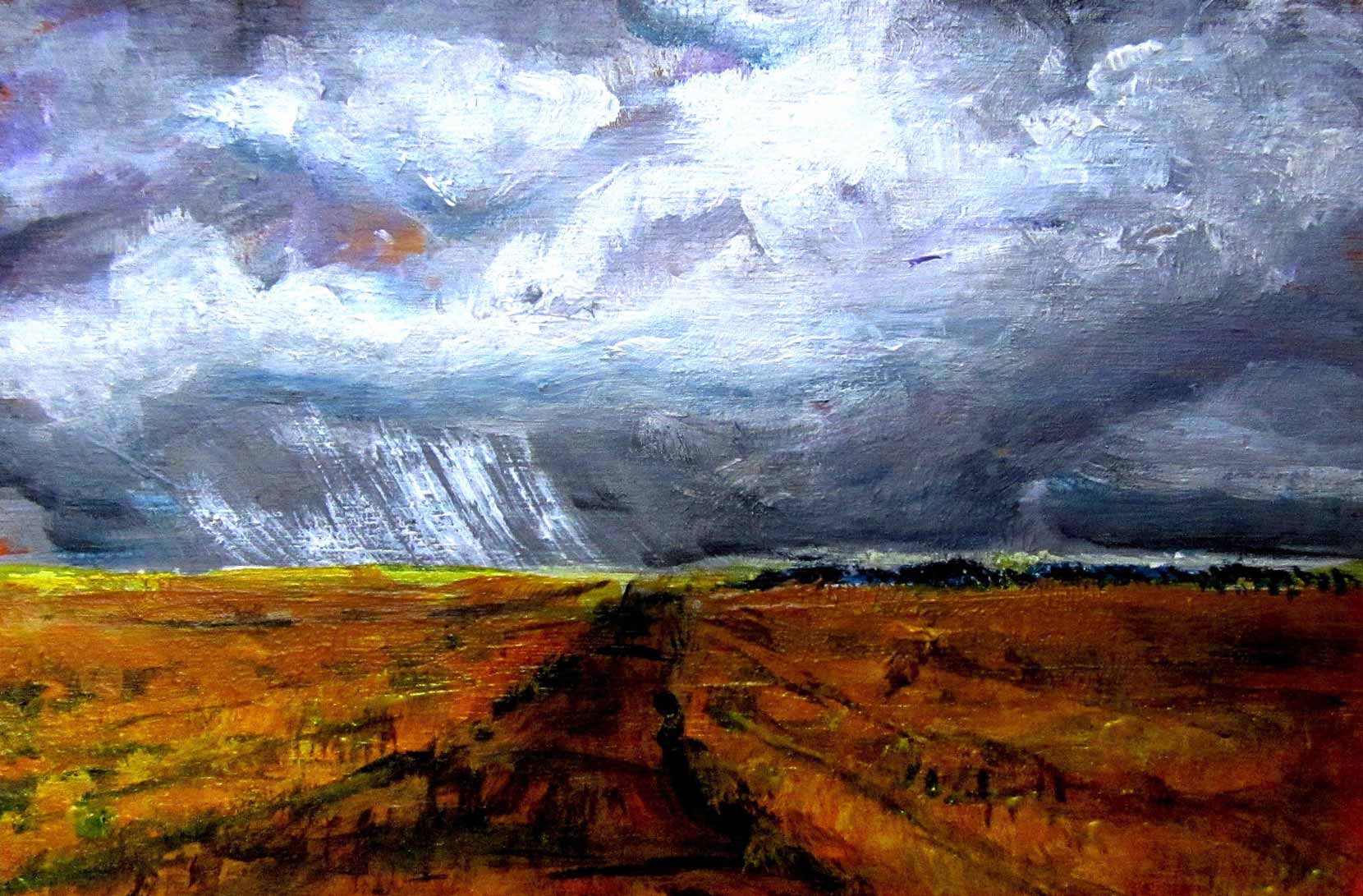 "Prairie Storm", Saskatchewan, 12x10