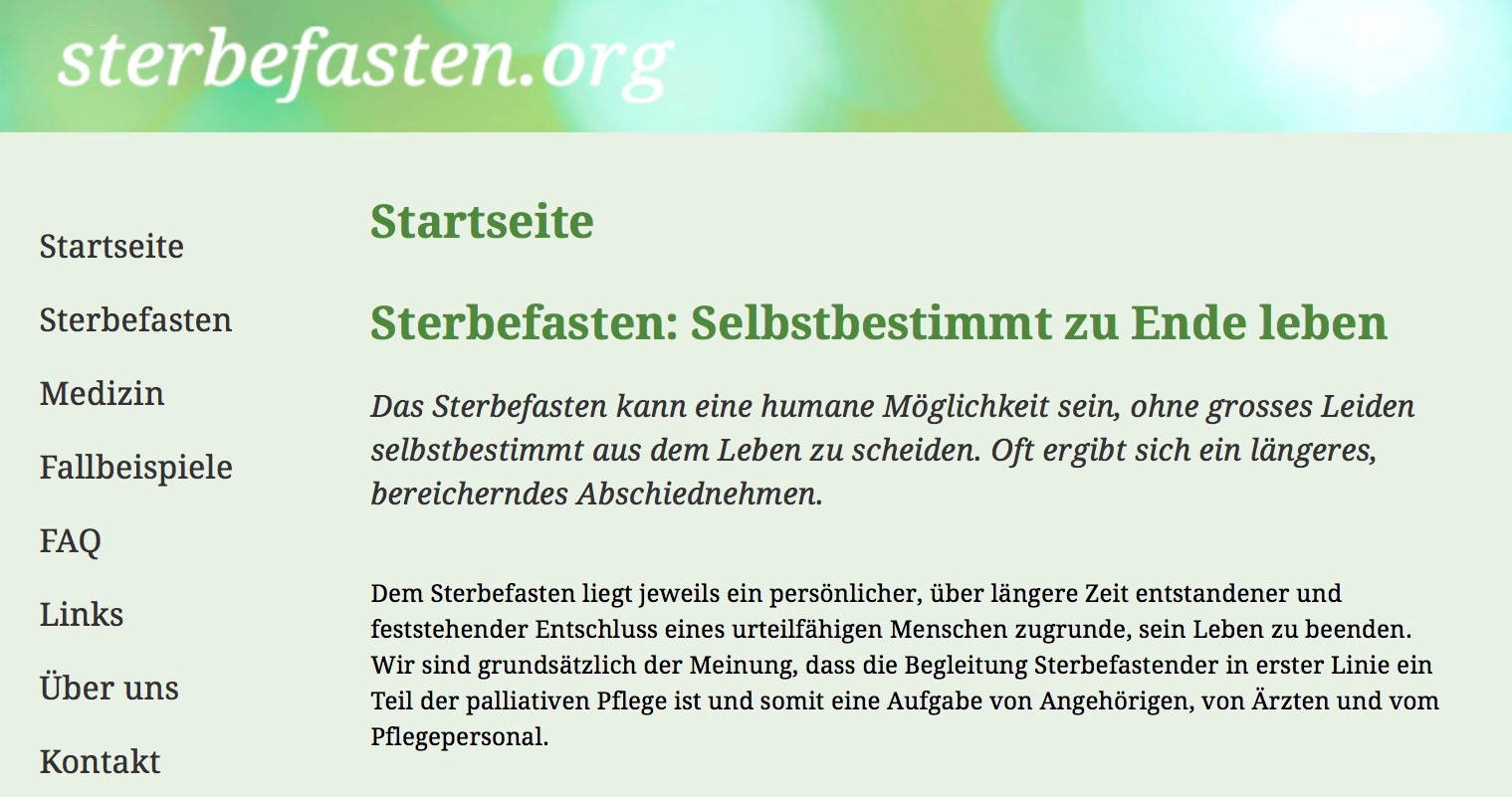 Sterbefasten