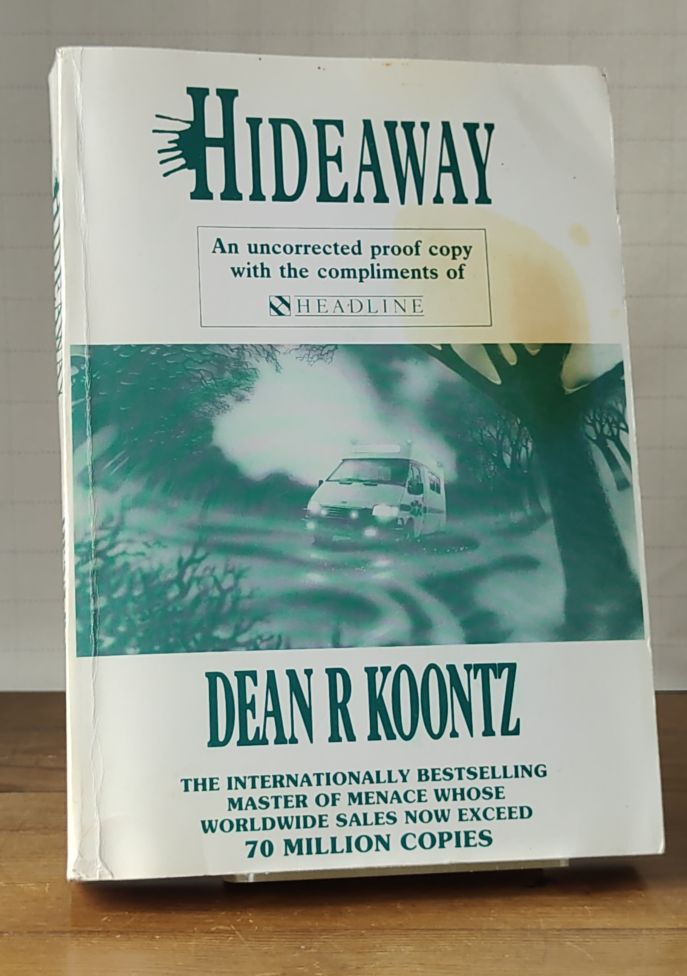 Hideaway Signed Limited UK Proof