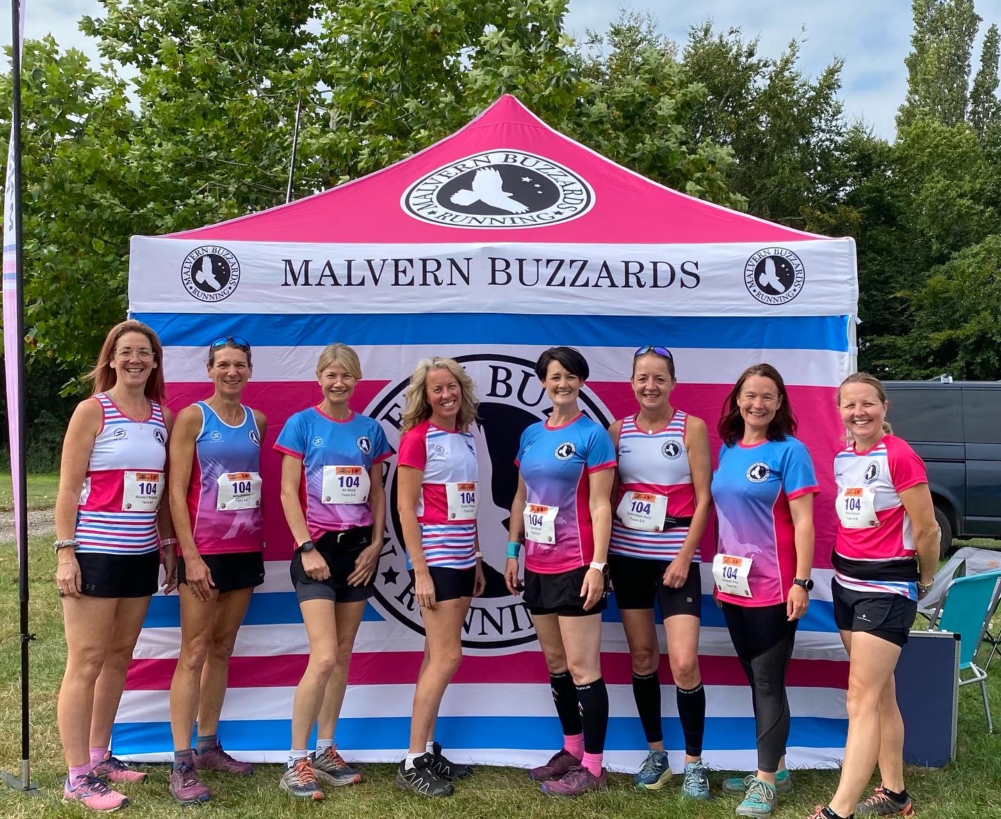 Malvern buzzards running club takes part in 24 & 12 hour Joust event - 4th & 5th of September 2021
