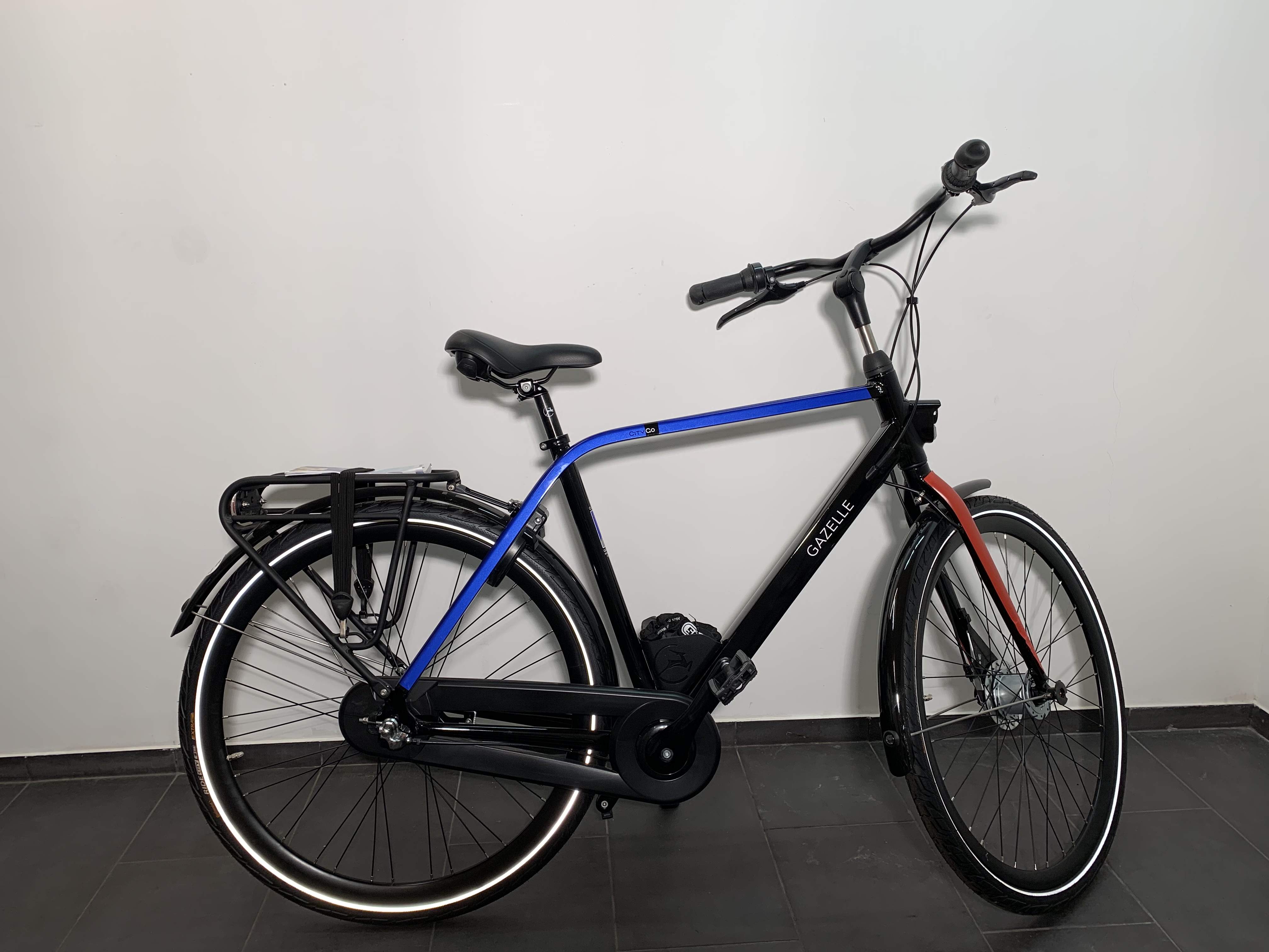 gazelle citygo c3 2020 hybrid trapeze bike black