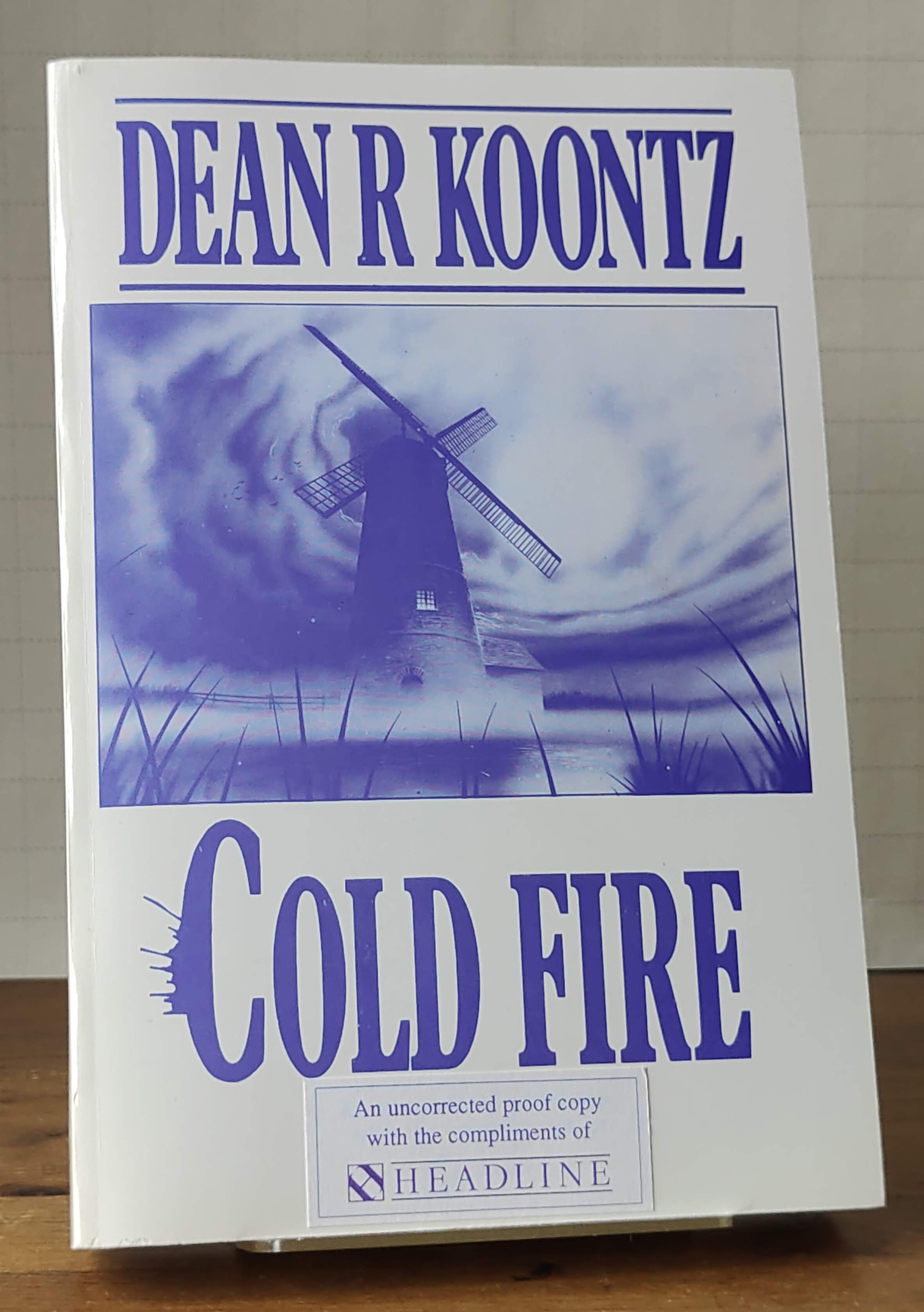 Cold Fire Signed Limited UK Proof
