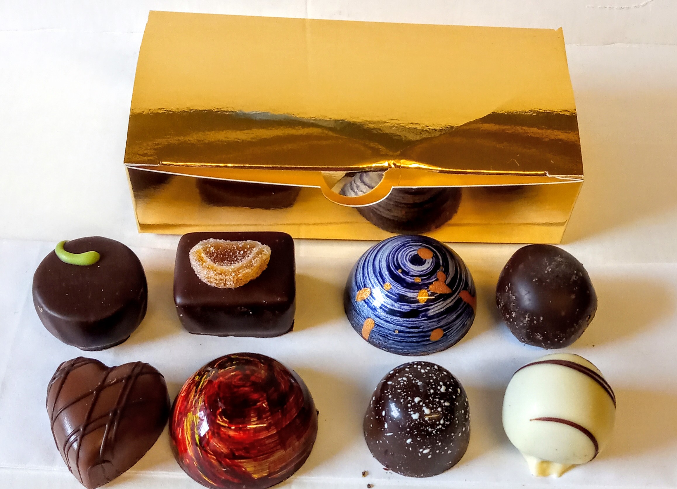 Belgian Chocolate Box 8 - 12 assorted chocolates