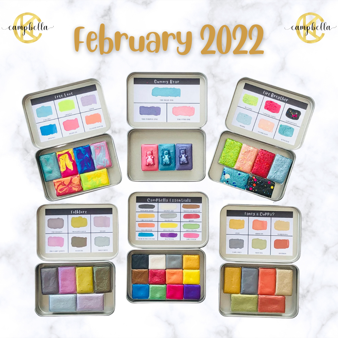 NEW COLOURS - February 2022