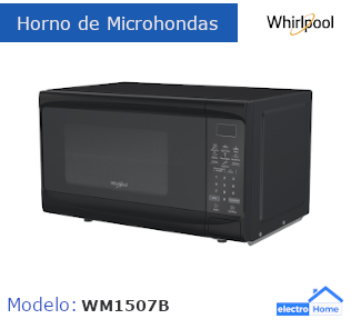 Horno de Microondas, color Negro
