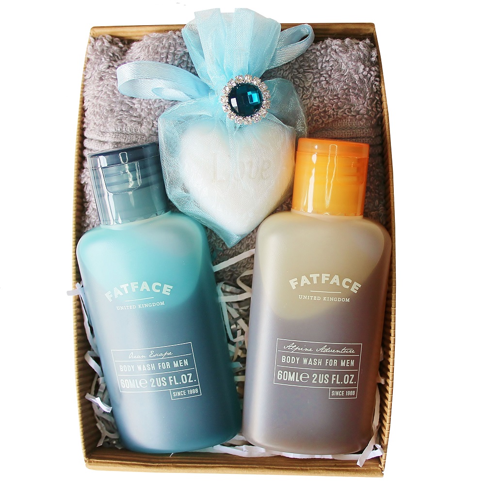Gift set for Him with 'Fat Face'