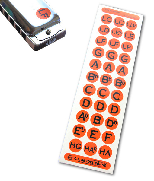 Seydel key sticker  - orange