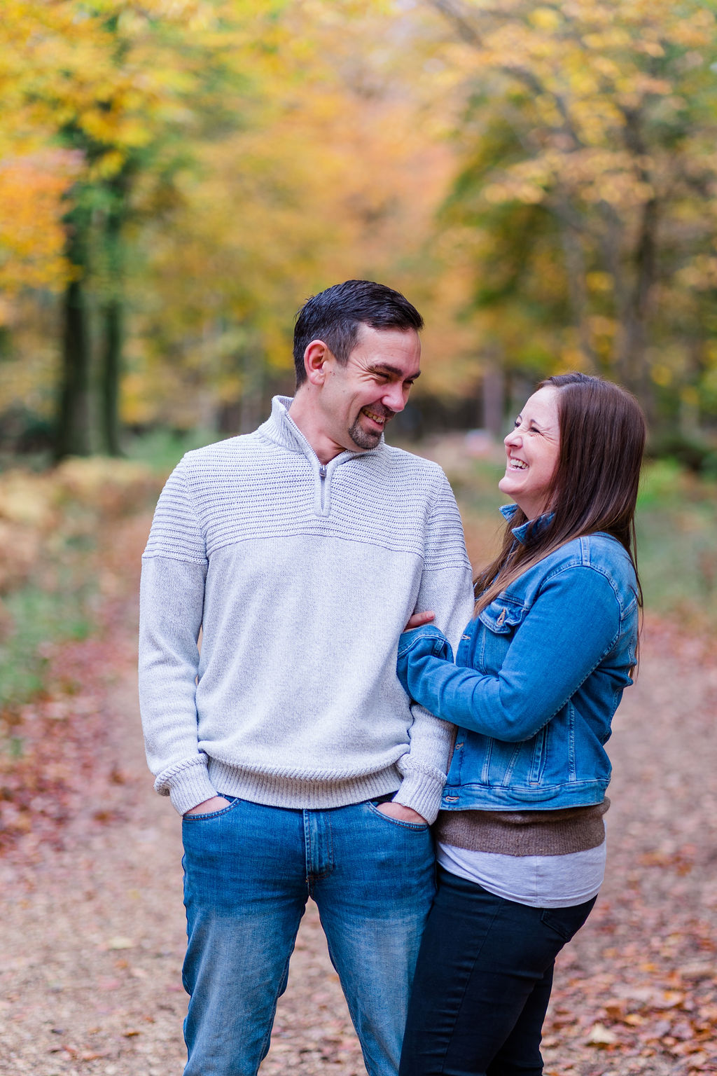 Wilverley Inclosure The New Forest engagement photo session