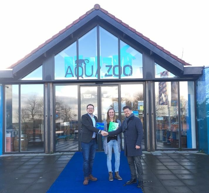 aquazoo friesland ontvangt golden green keyjpg