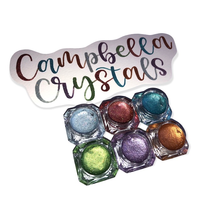 SALE Campbella Crystals Handmade XL Watercolours