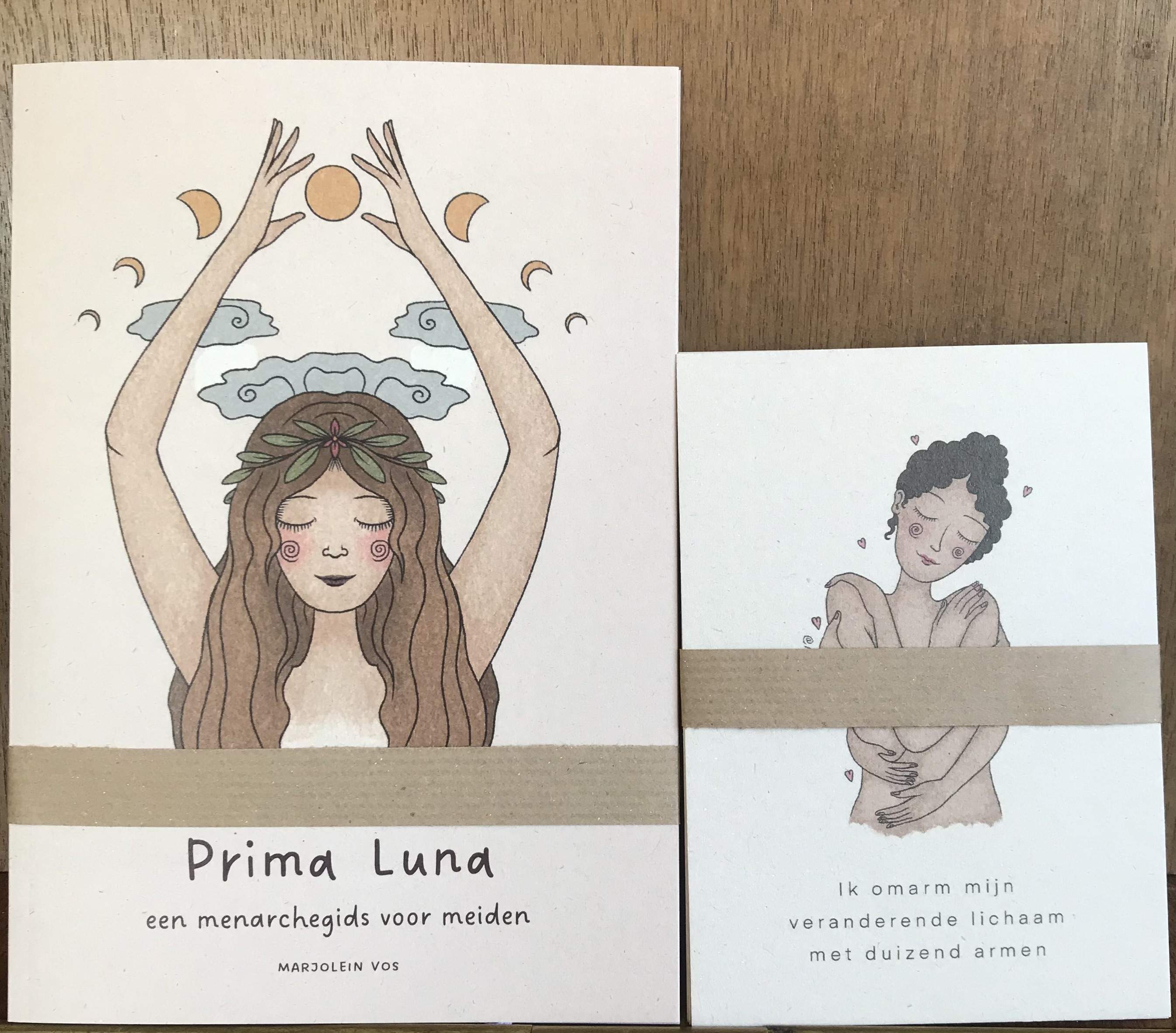 Prima Luna menarchegids voor meiden + kaartenset