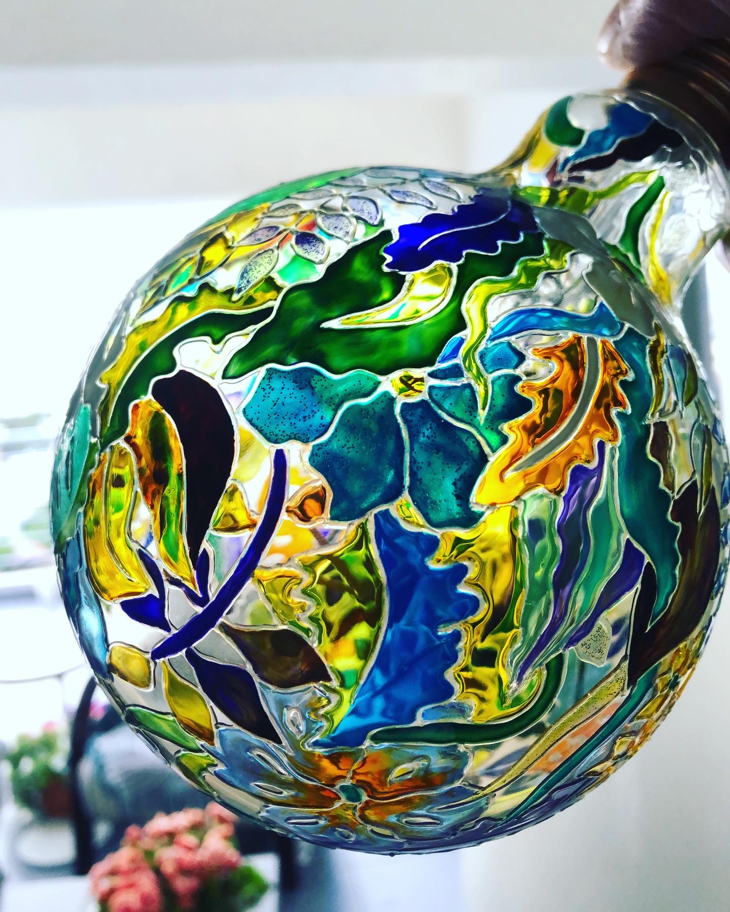 hand painted bulb