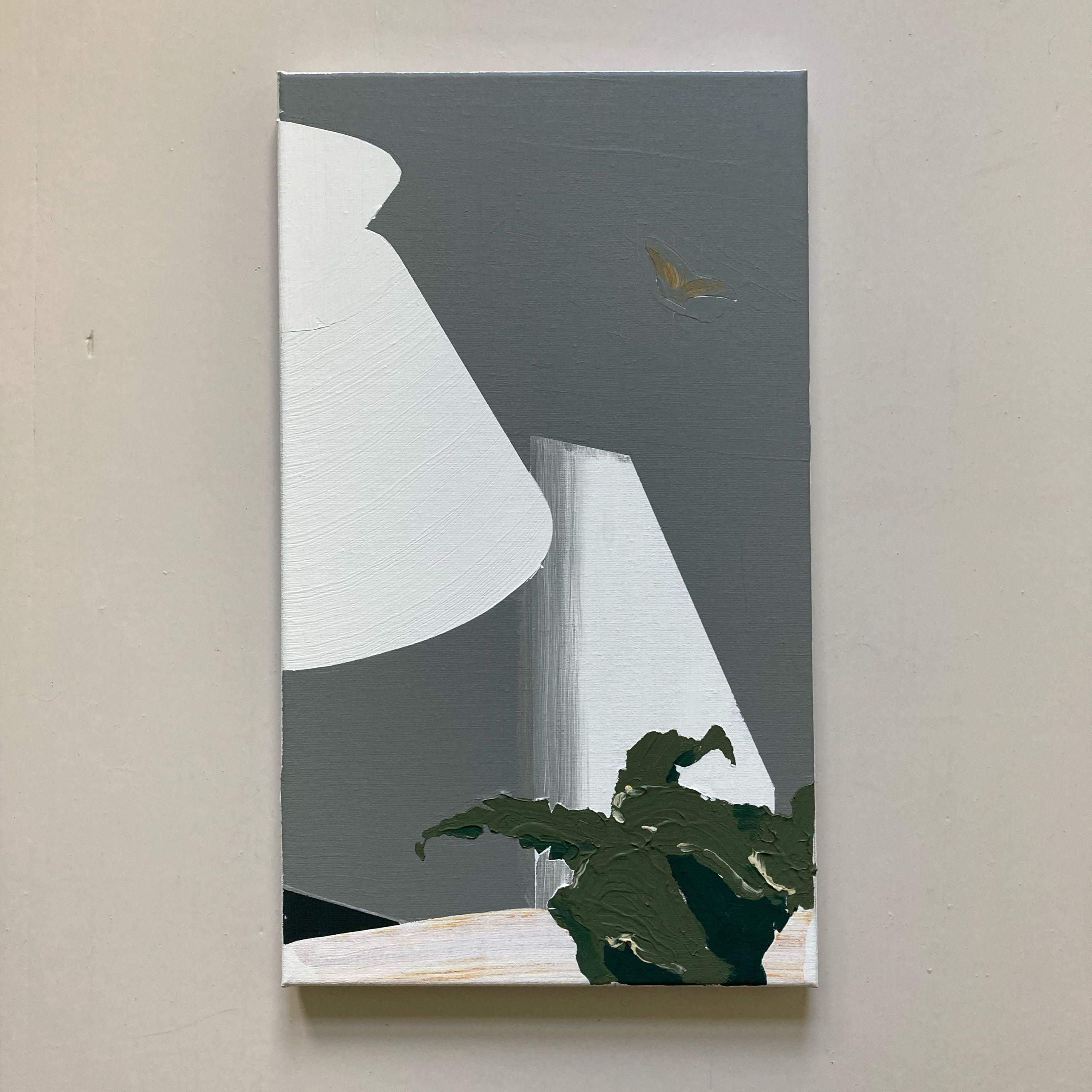 'flight', 30 x 52 cm, acrylics on canvas, 2020