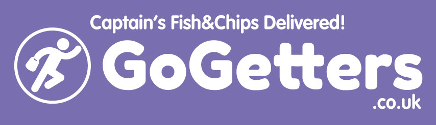 fish and chips, order online, captains, hoddesdon, go getters, delivery