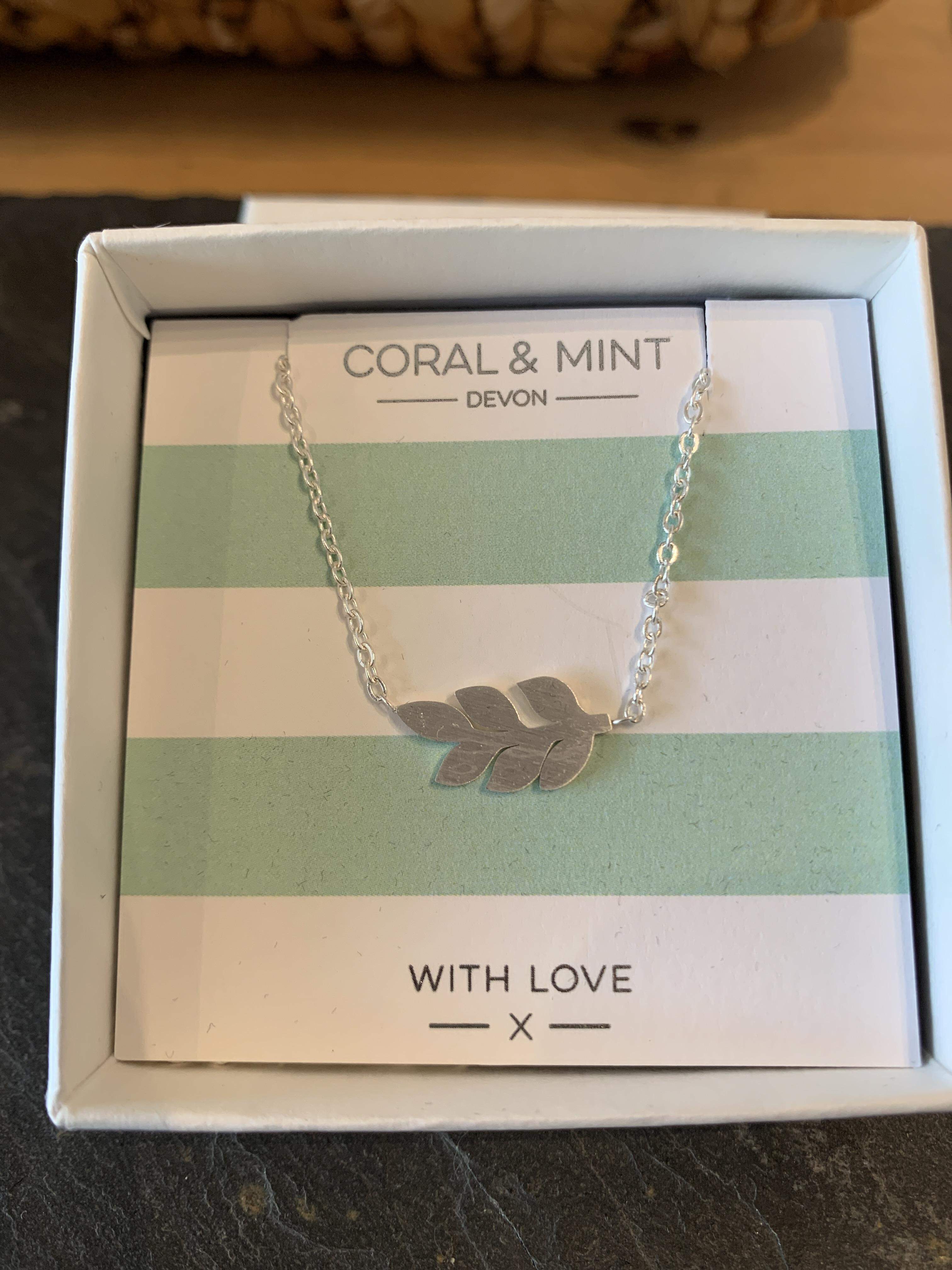 Coral and Mint Jewellery