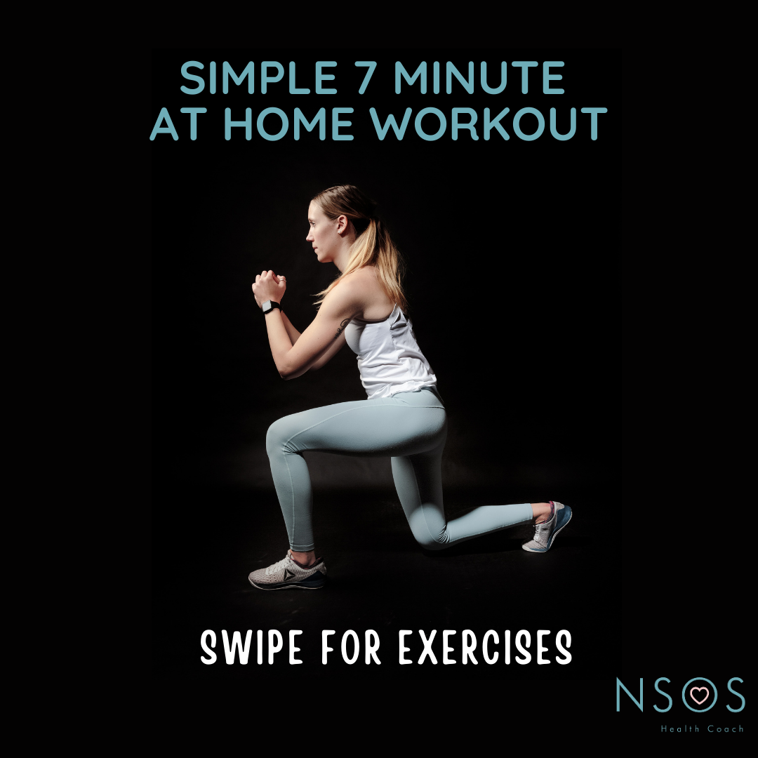 What exercise can I do at home 7 minute workout no equipment