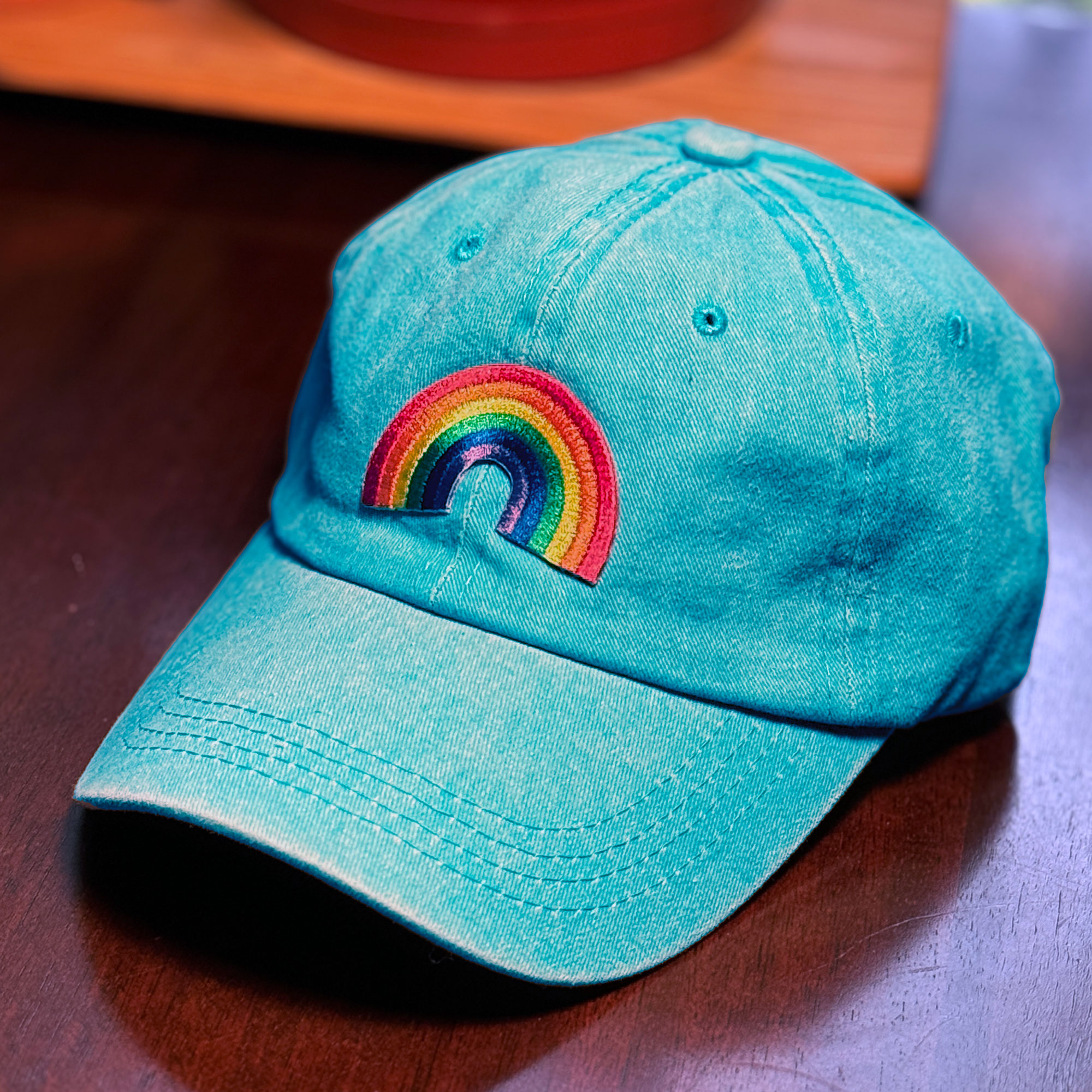 416CHAMPION Rainbow Dad Hat