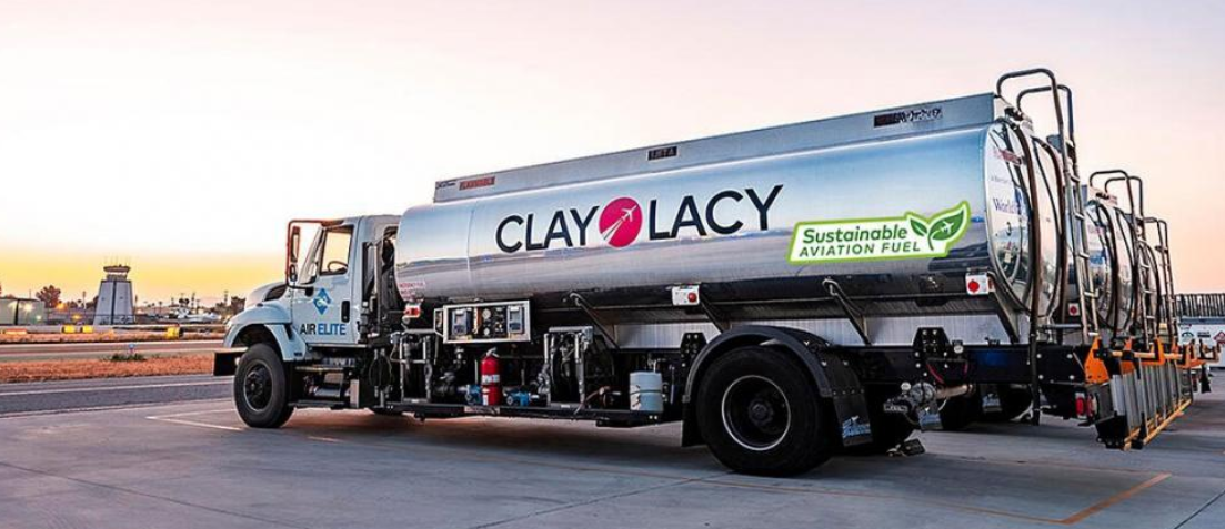 Clay Lacy California FBOs to stock SAF