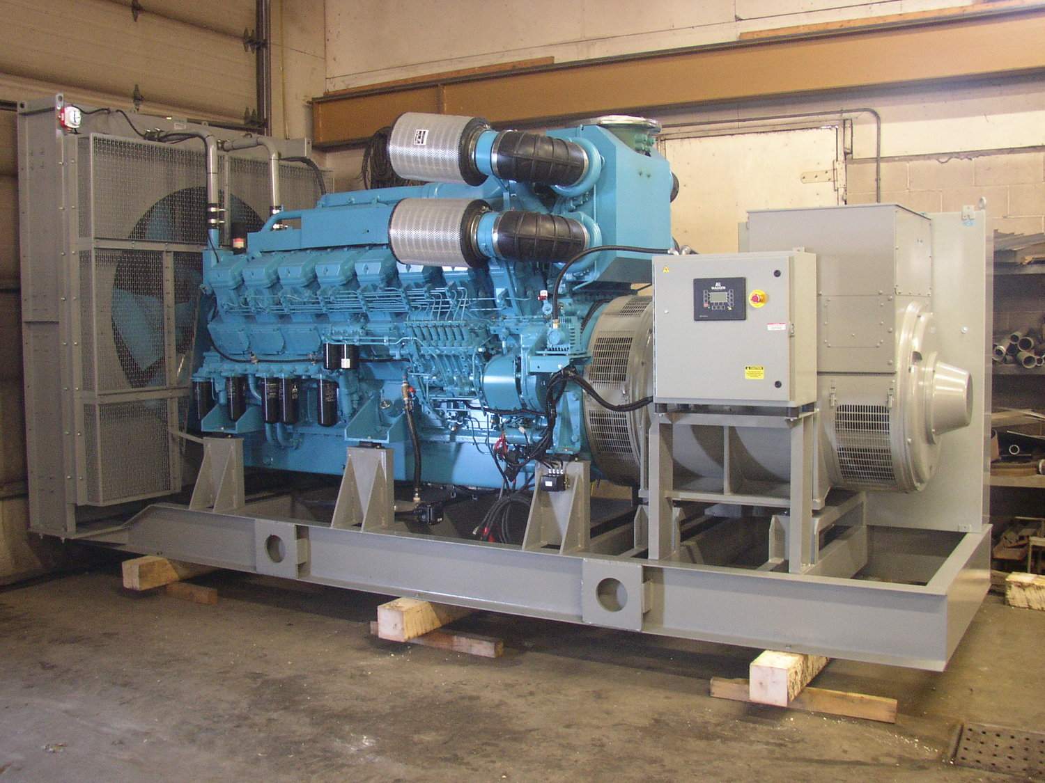 Open Skid Unit from AB Gensets