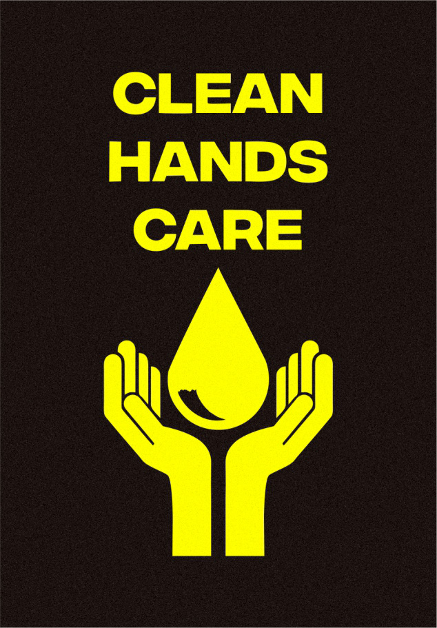 CLEAN HANDS CARE - CARPET FLOOR MAT