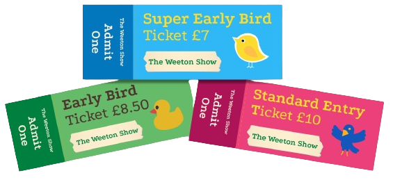 Weeton Show Tickets