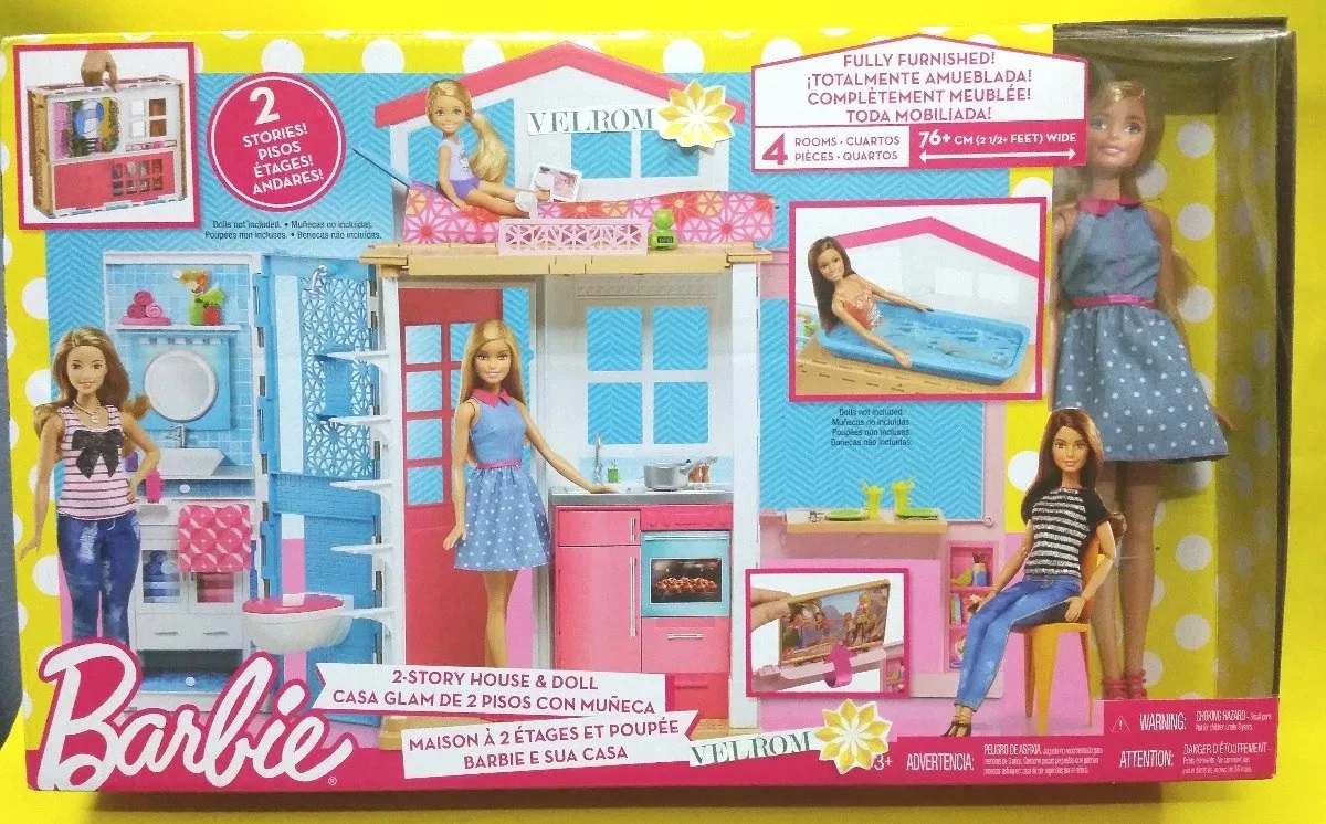 casa barbie glam 2 pisos