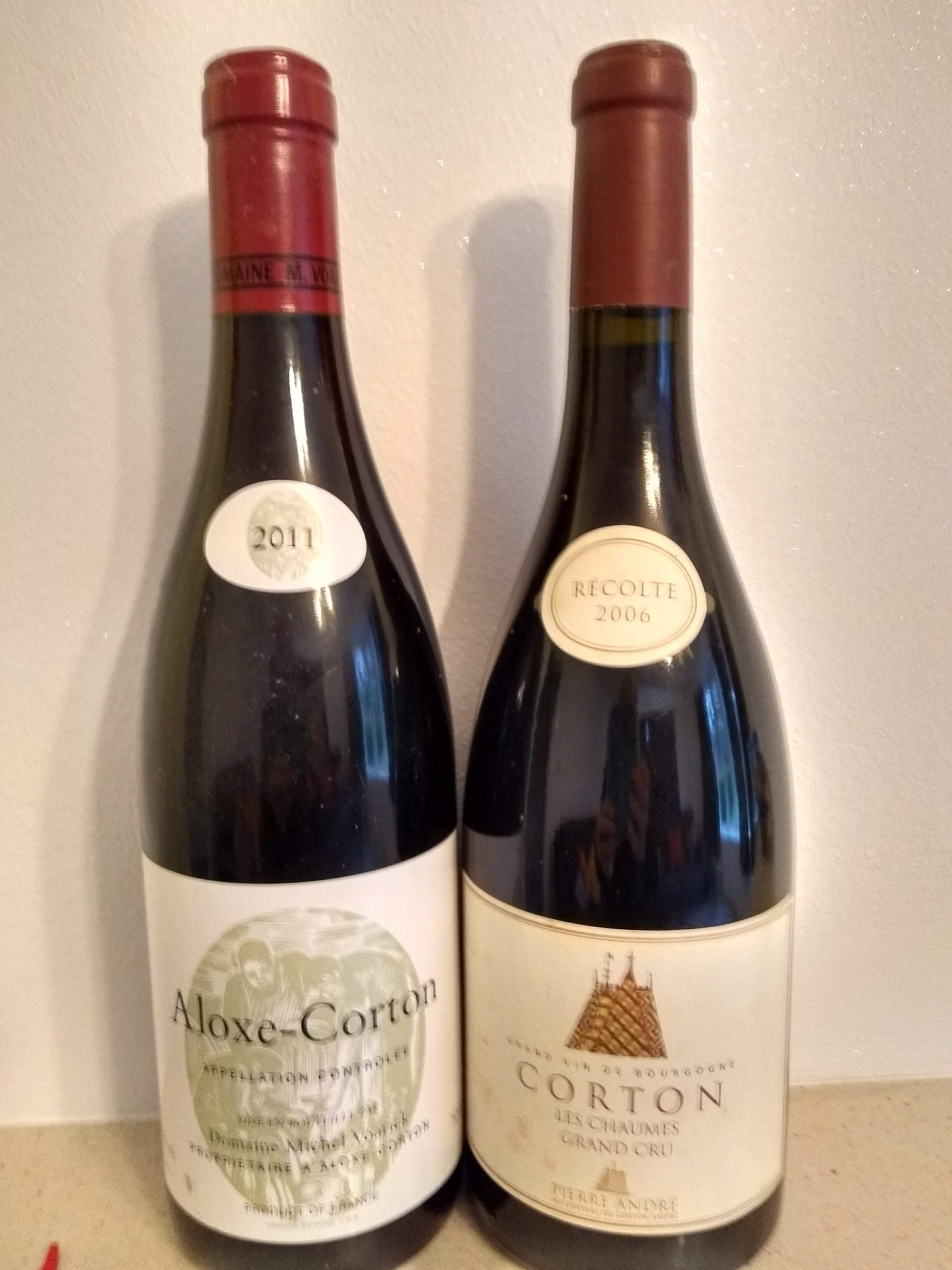 Wines from Aloxe-Corton