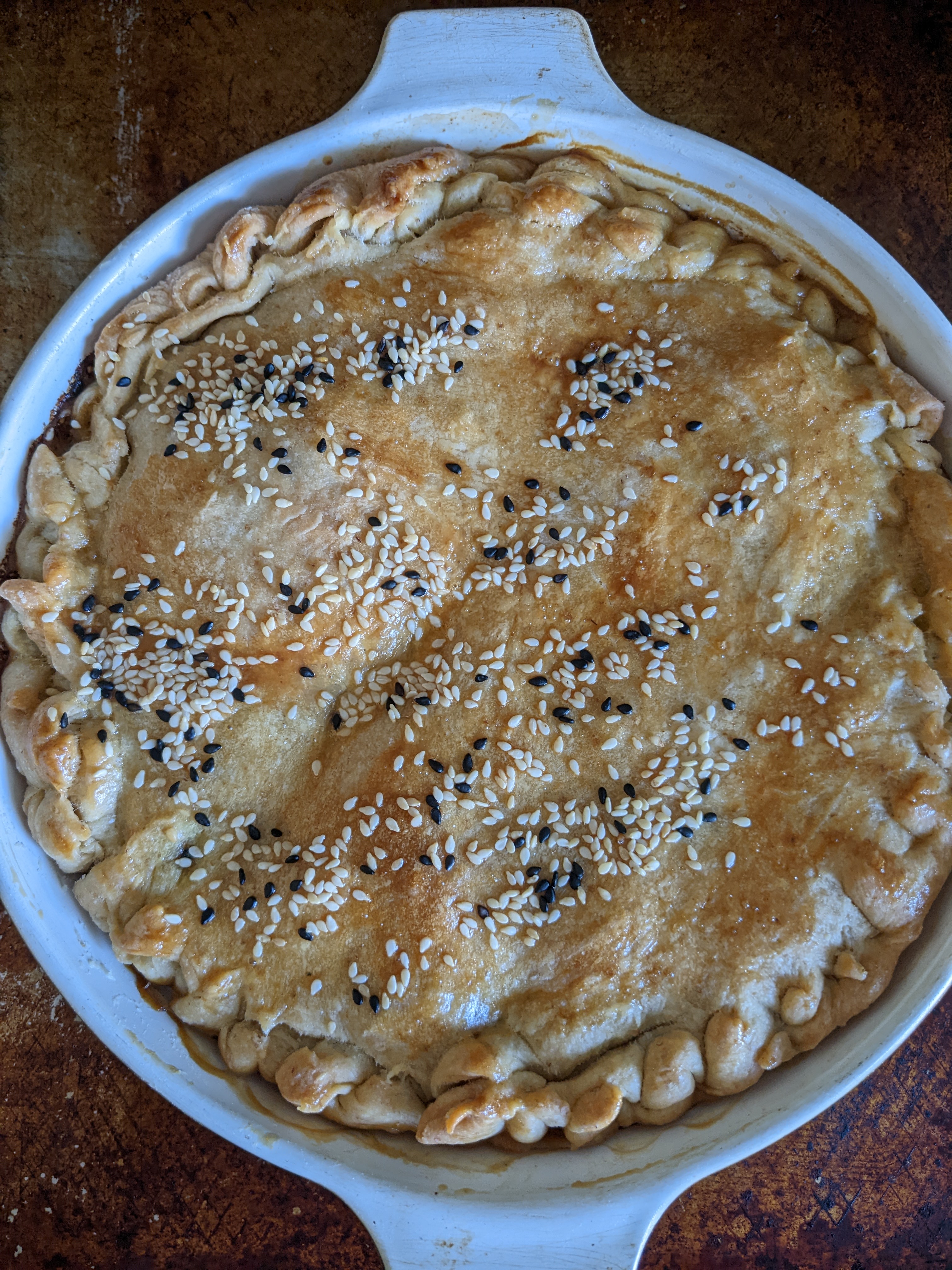 Veggie Pot Pie -holiday recipe