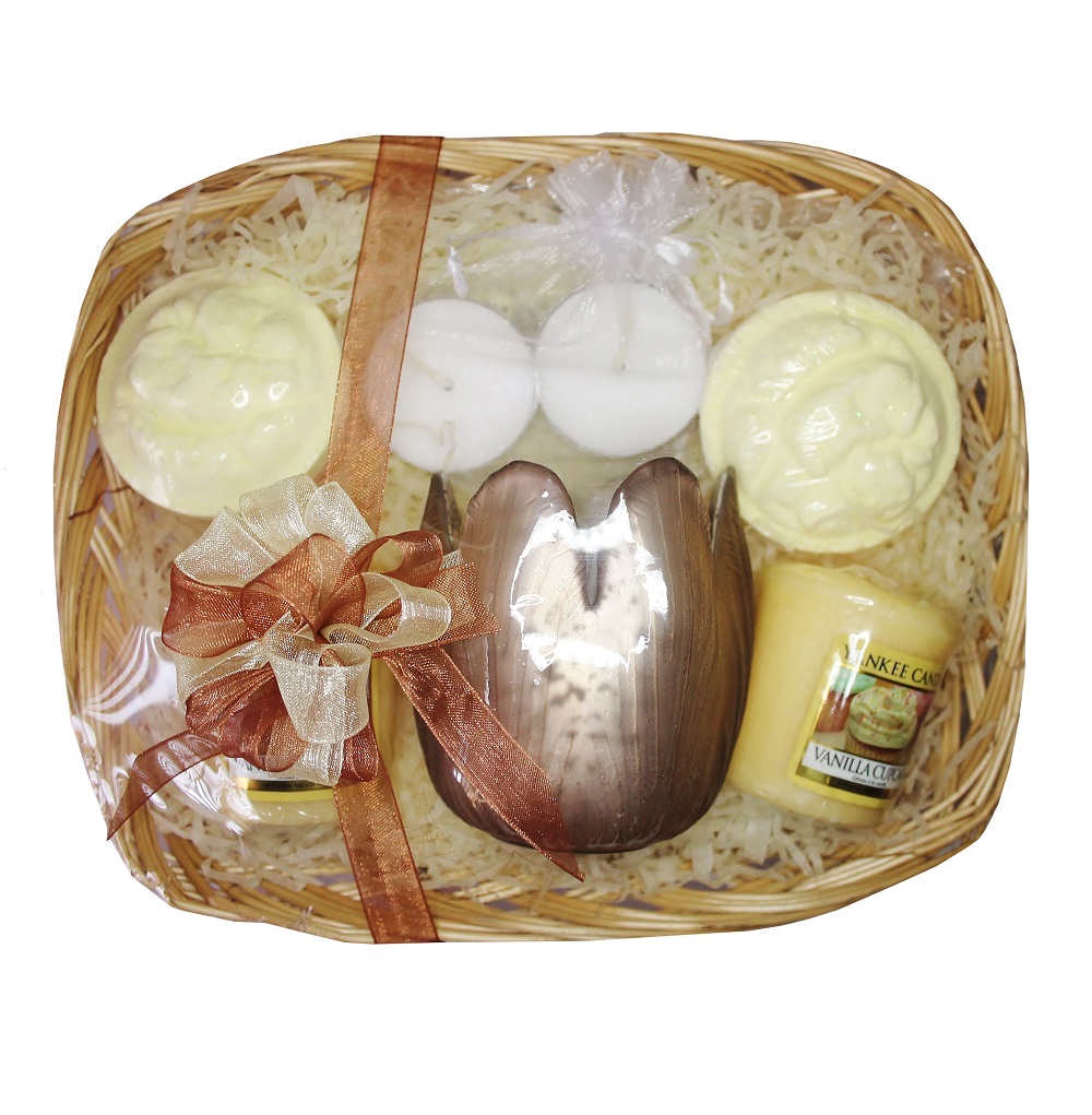 Time to Relax, Gift Basket - Brown