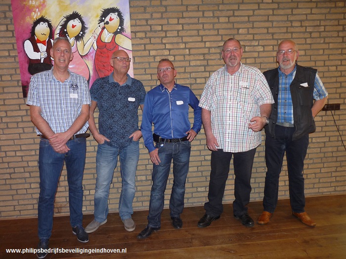 L-R: Gijs Koolen, Willem Roordink, Johan Lauwers, Wil Vorstenbosch, Geert Middel