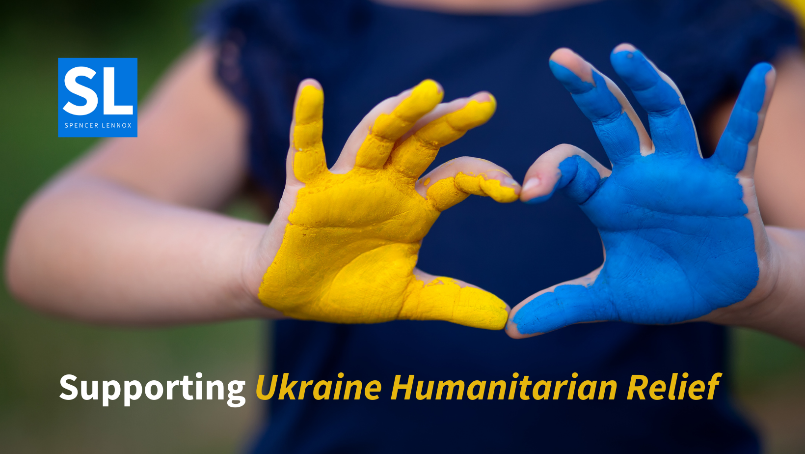 Spencer Lennox donates €5,000 to the Irish Red Cross Ukraine Crisis Appeal