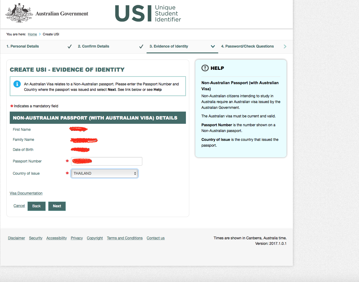  USI Unique Student Identifier