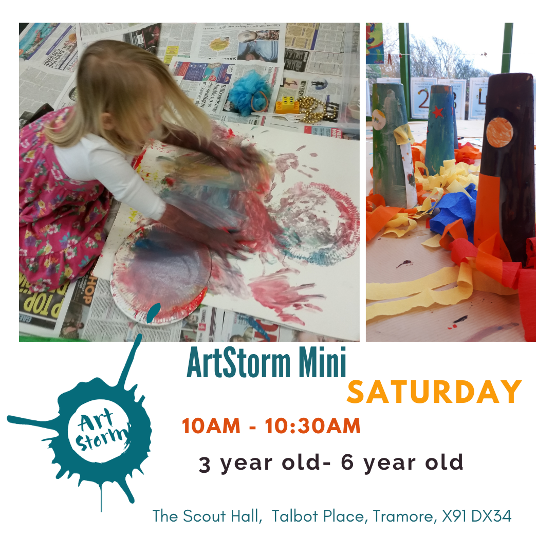 ArtStorm Mini - 3 - 6 year olds - SATURDAY