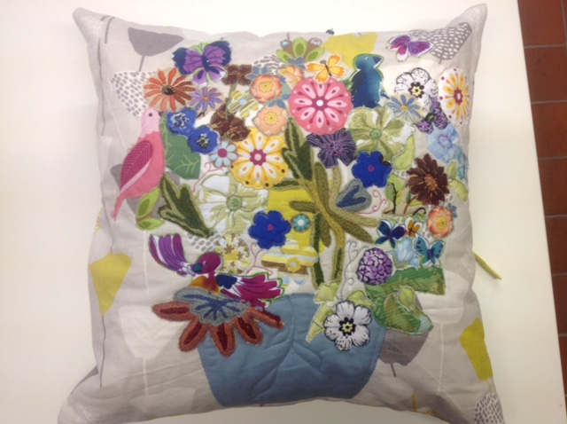 Applique cushion coverJPG