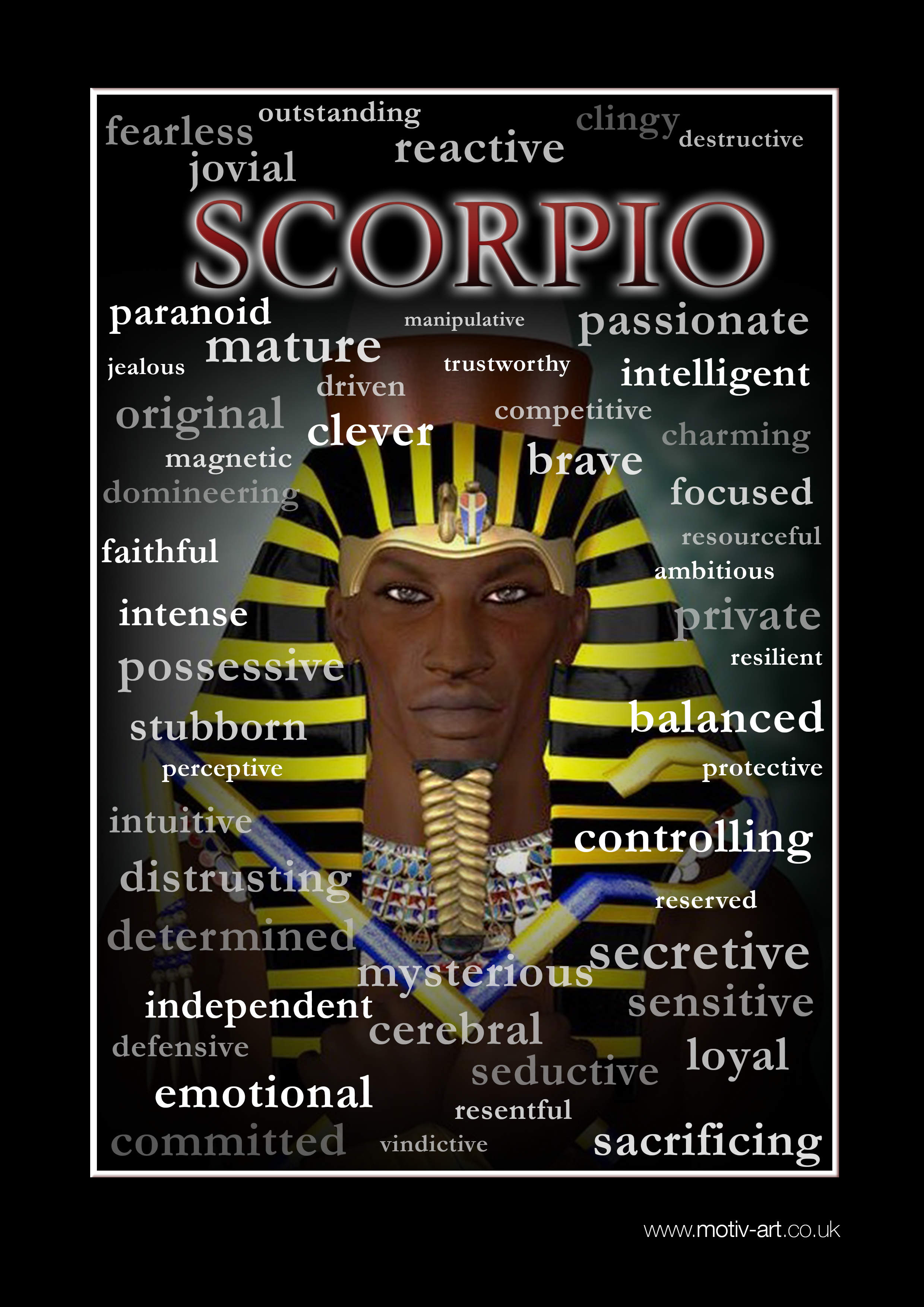 Scorpio 24 Oct - 22 Nov