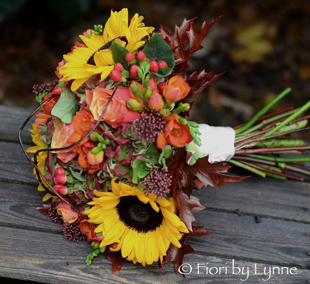 autumn-bouquet-sunflower-orange-rose,berry,twig-red-oak-leaf.jpg