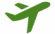 airplane icon greenpng