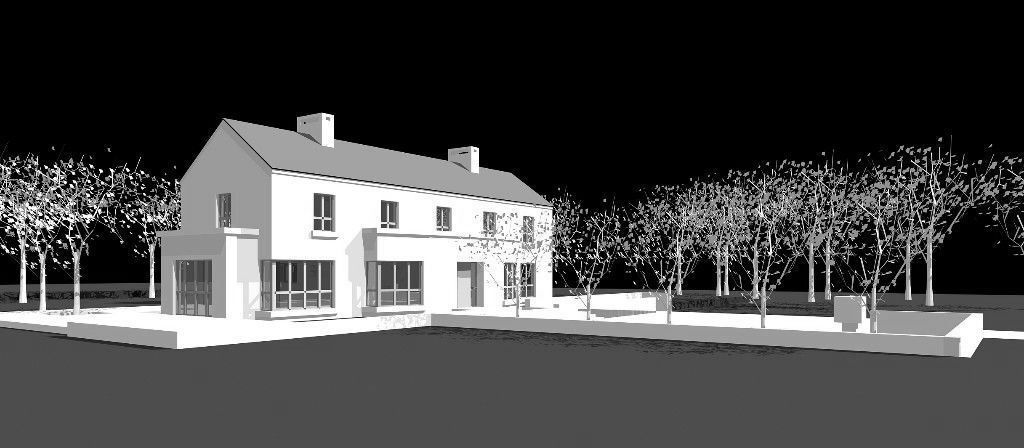3d rendered image of dwelling.