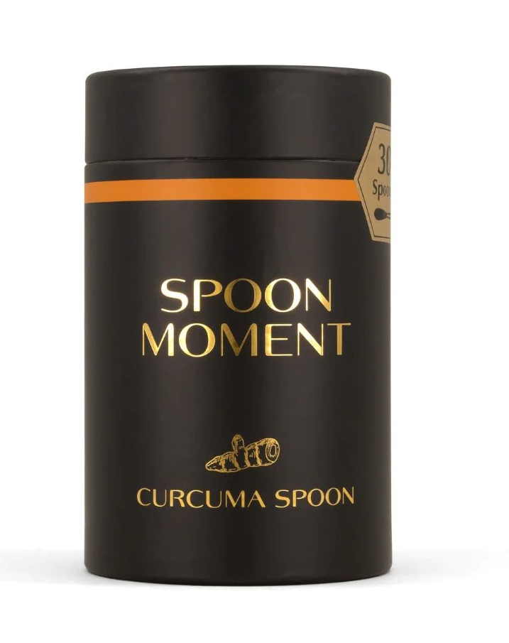 Curcuma Tea Spoon - Honing lepel met Kurkuma