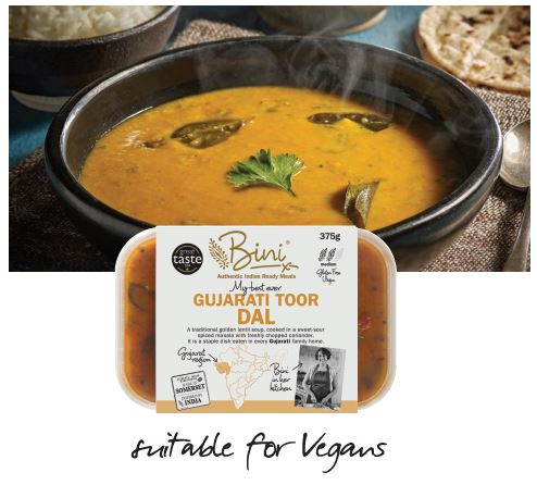 National Curry Week  - Meat Free Monday Bini livens up mealtimes with a delicious Dal