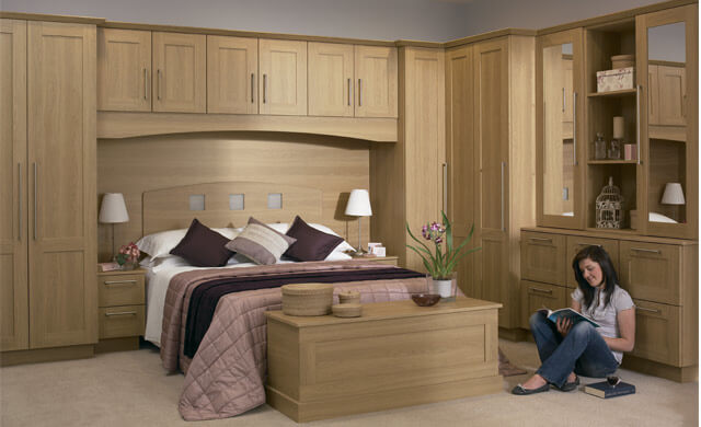 Cedarwood Fitted And Built In Bedrooms In Wood Effect