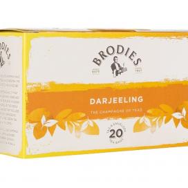 Brodie Melrose Darjeeling Tag and Envelope Tea 86g