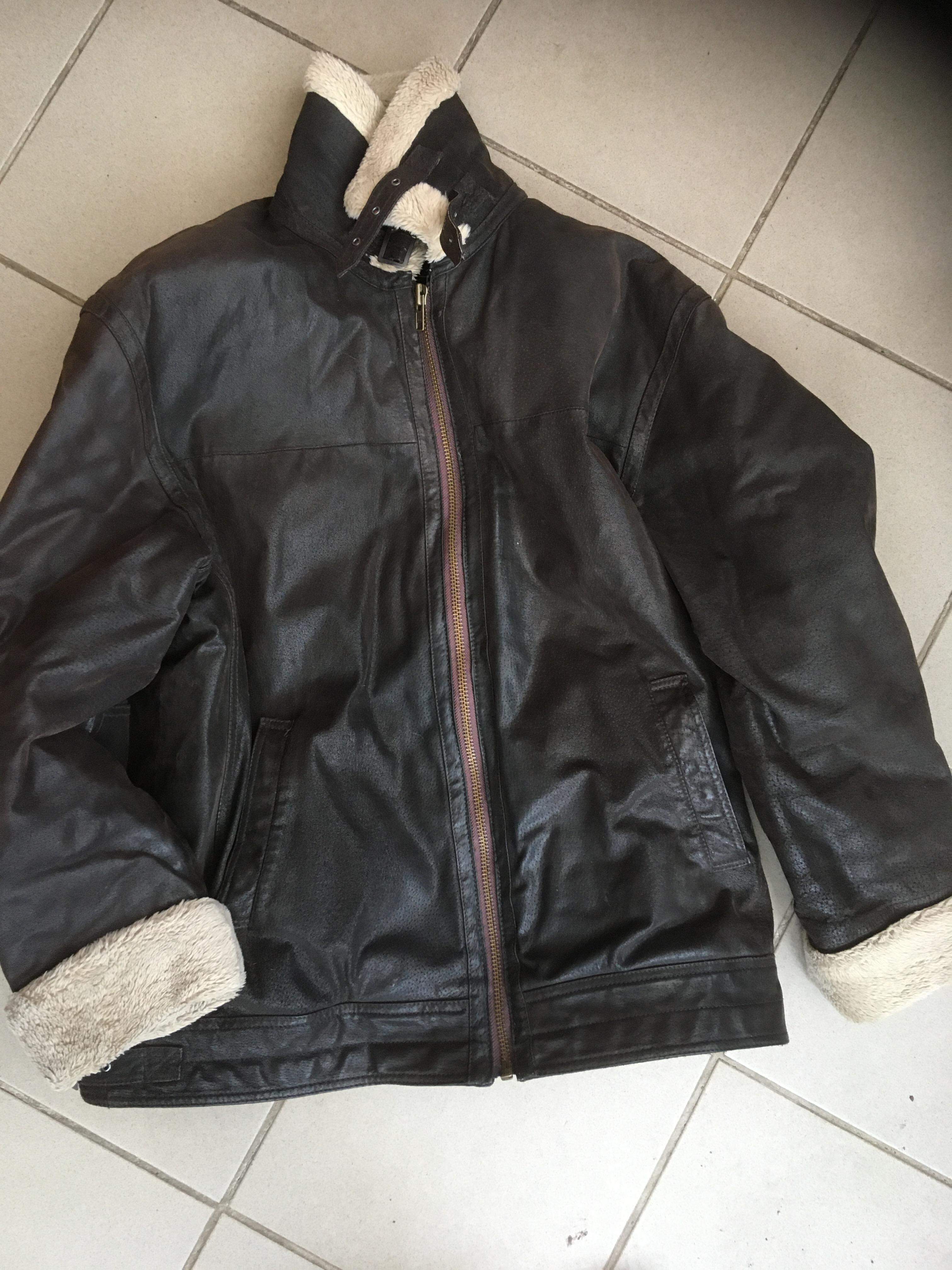 A replacement zip for this leather and sheepskin  jacket