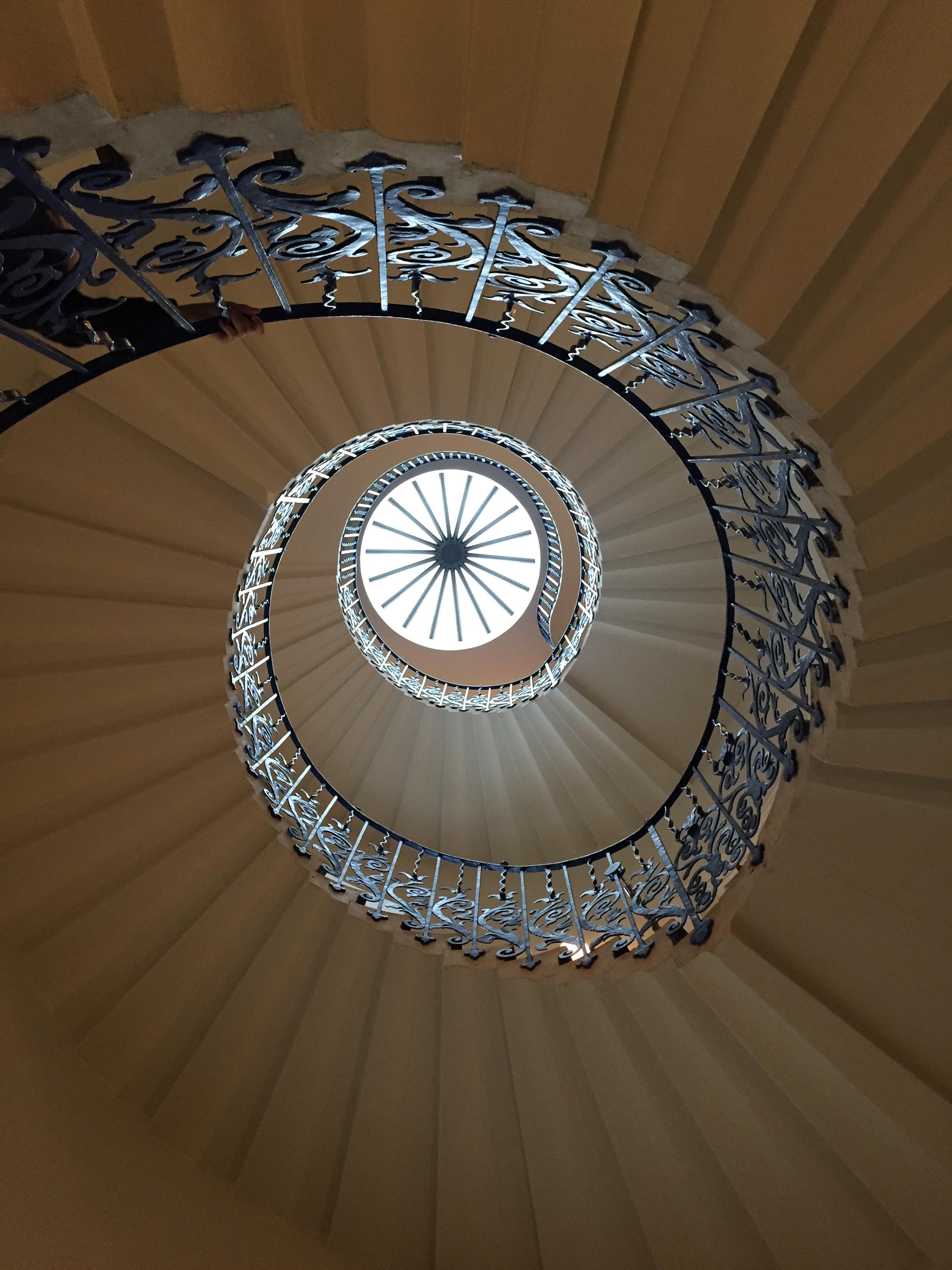 The Queens House Spiral Staircase 2016jpg