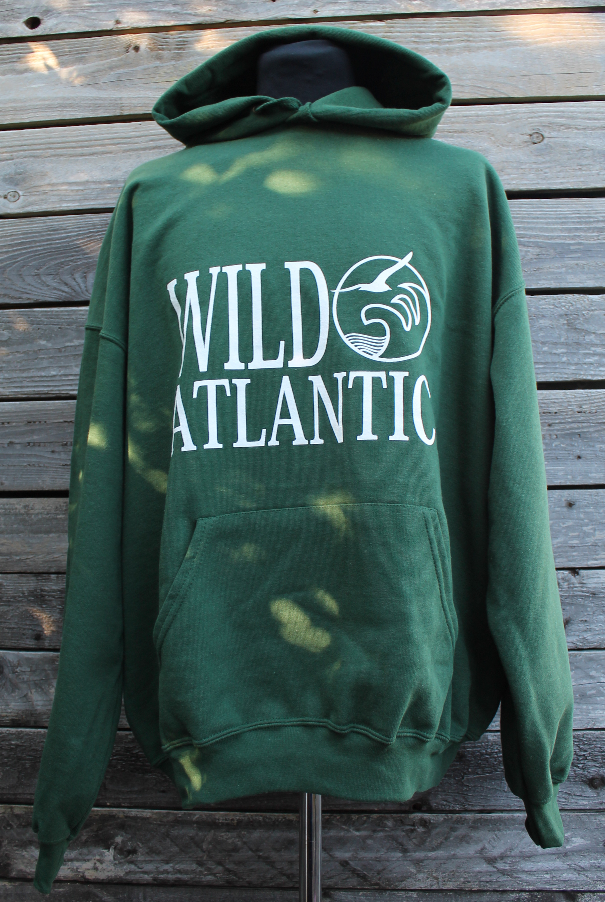 Wild Atlantic Hoodie in Bottle Green