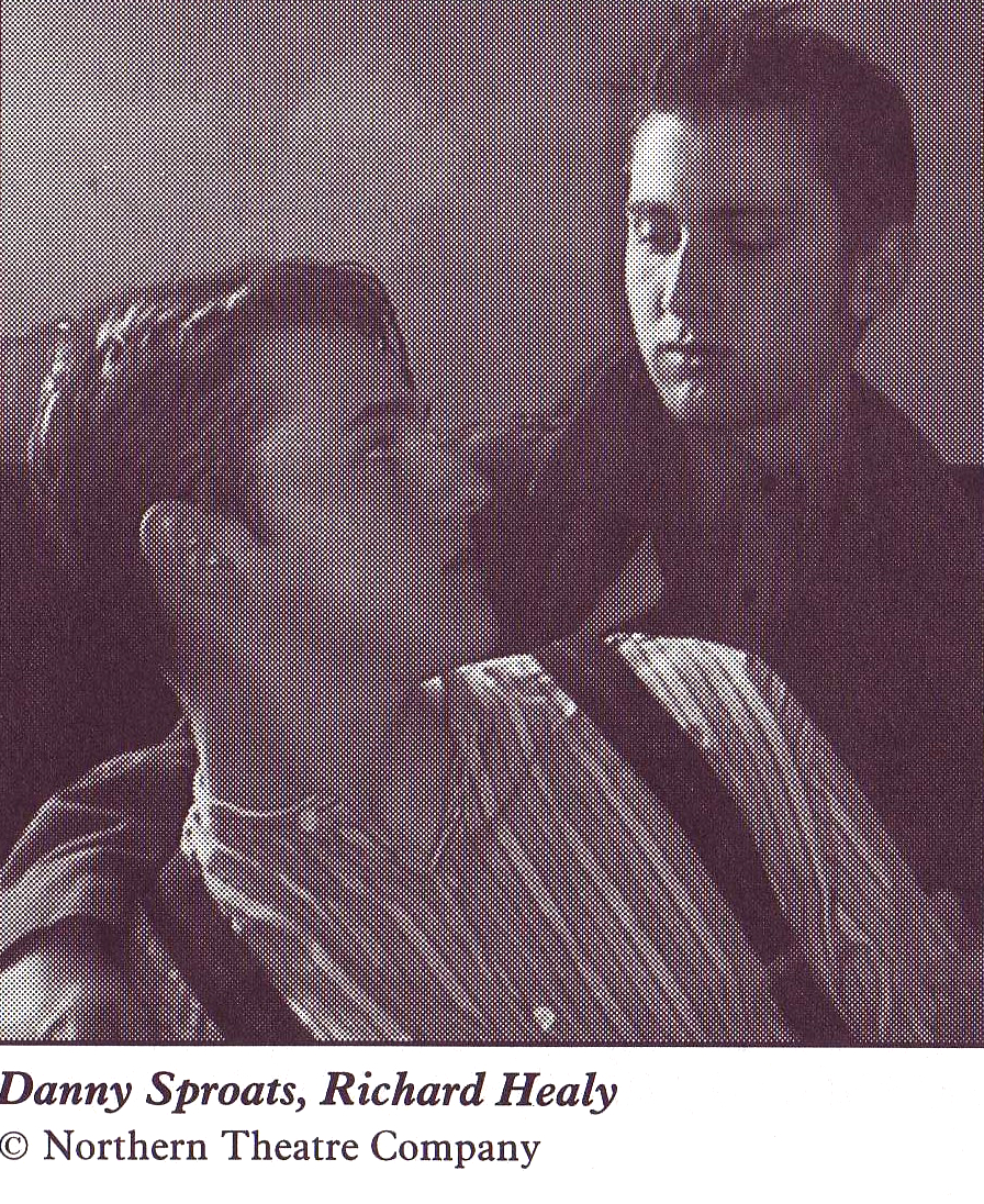 Danny Sproats and Richard Healy in Hero the story of Hull's Dan Billany by Barrie Wheatley