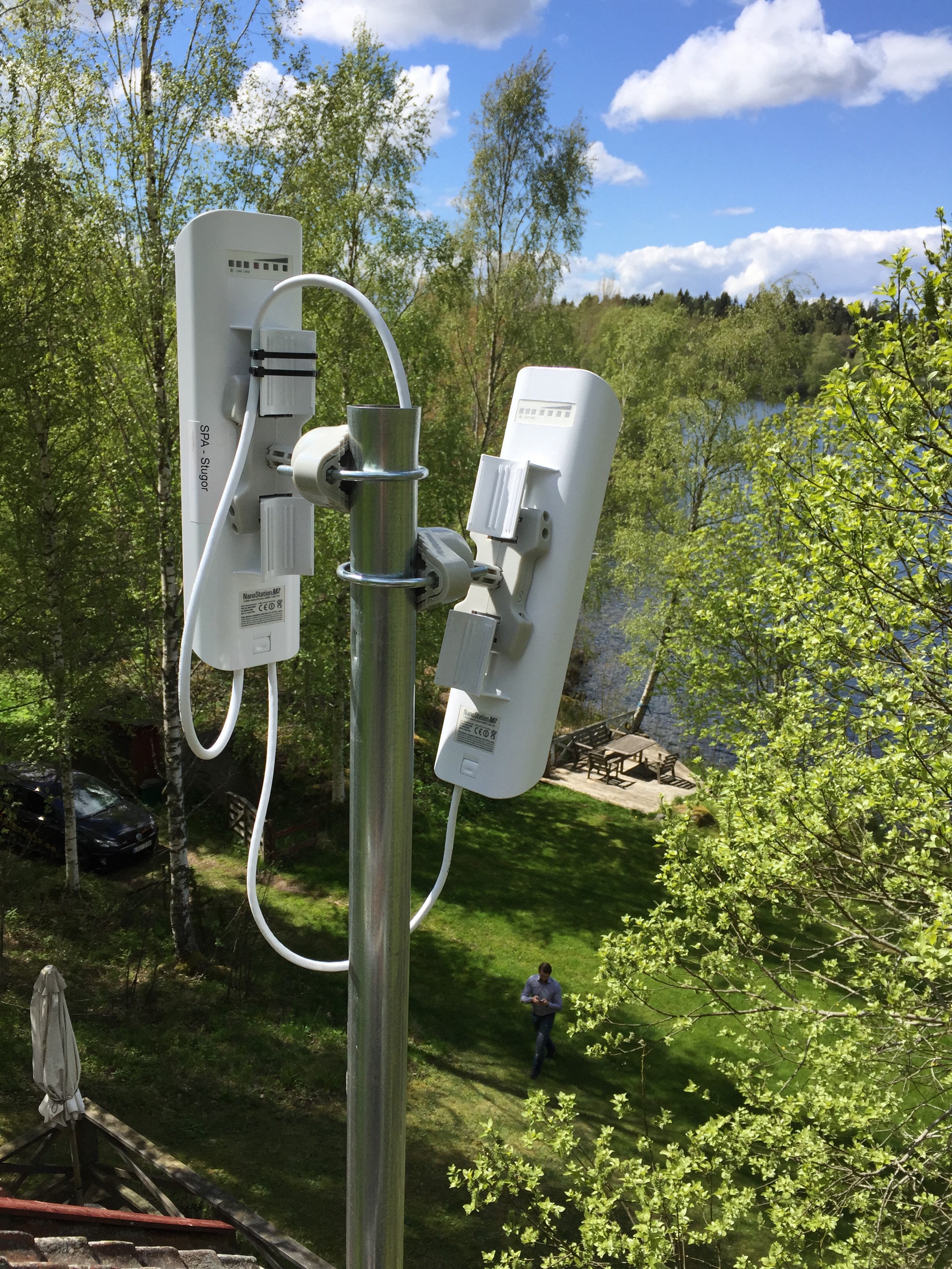 Installation av antenner för trådlöst