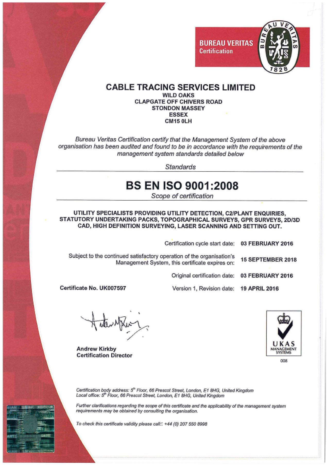 CTS ISO 9001
